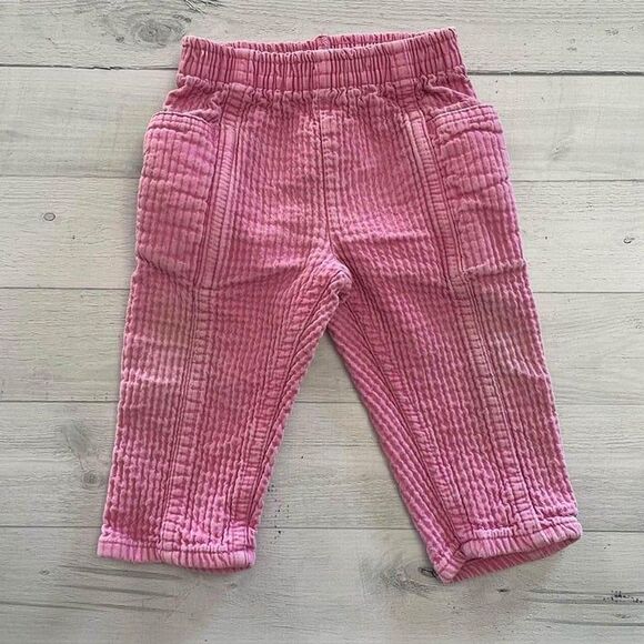 Vintage Oshkosh B'gosh Pink Pants 12 Months‎ - Picture 1 of 4